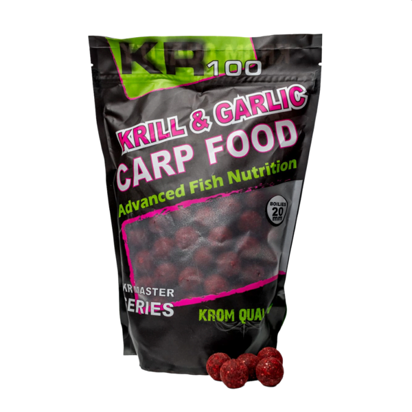 KROM KR100 BOILIES Krom Quality Krill-Garlic Boilies 20mm 800gr