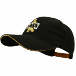 Vass Brushed Cotton Caps Black 1