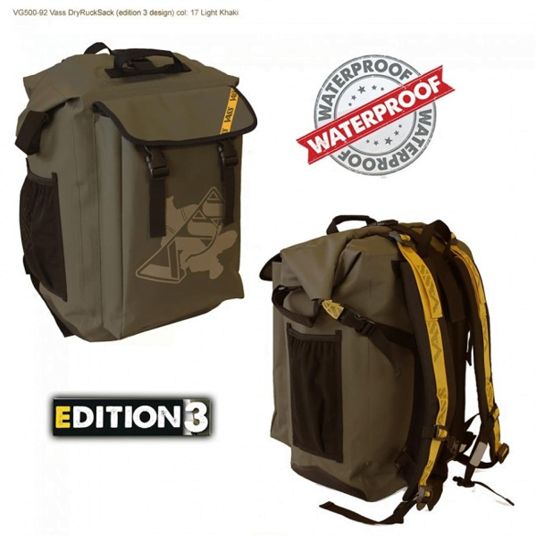 VASS DRYRUCKSACK KHAKI 6 VASS DRYRUCKSACK KHAKI 6