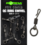 Korda Ptfe Qc Ring Swivel Size 11