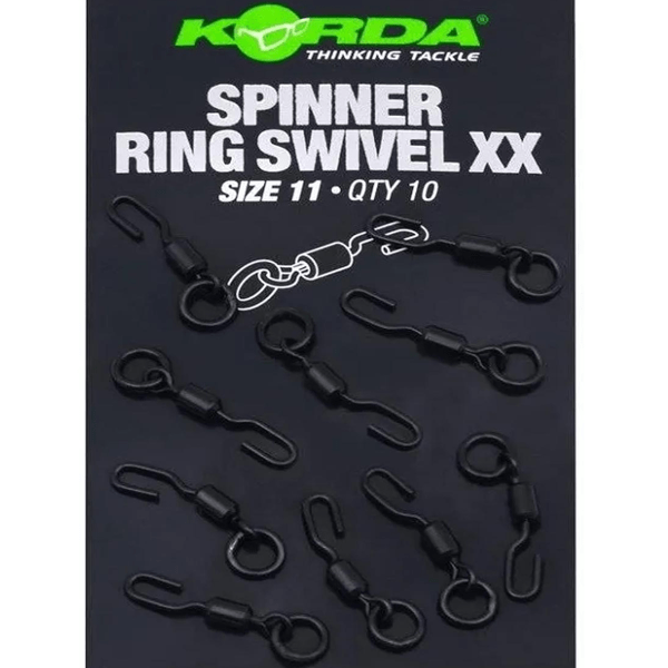 KORDA SPINNER RING SWIVEL XX Korda Spinner Ring Swivel xx Size 11