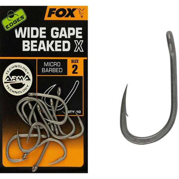 Fox Edges Wide Gape Beaked X