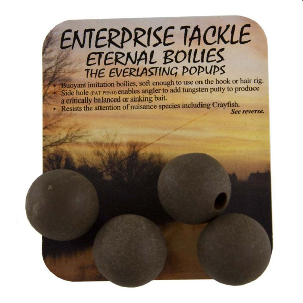 ENTERPRISE ETERNAL BOILIES MARRON 18MM Enterprise Tackle Eternal Boilies Marrón
