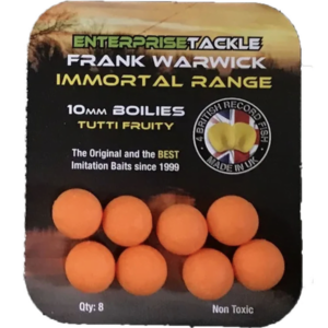 Enterprise Tackle The Inmortal Range Boilie Naranja Sabor Tutti Fruity 10mm