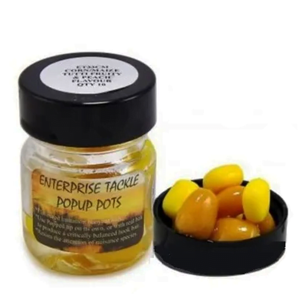 Enterprise Tackle Pop Up Sweetcorn & Maize Mixtos 5ml Tutti Fruity/Melocoton