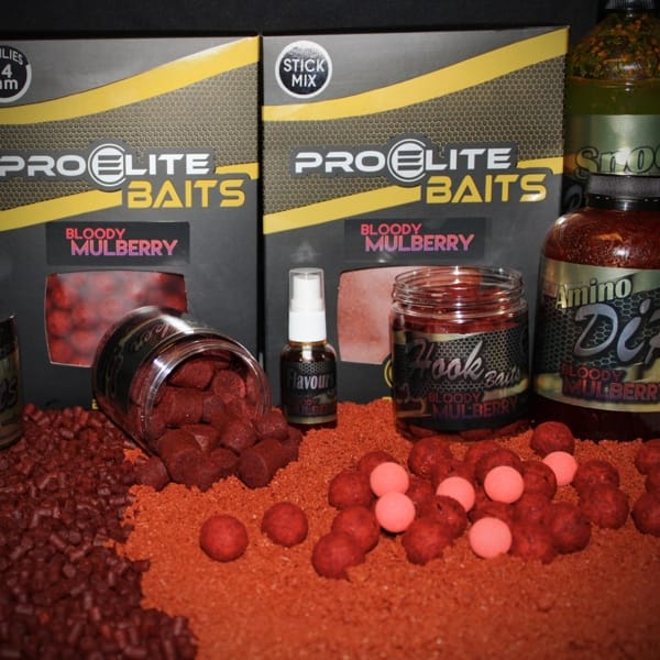 Pro Elite Baits Bloody Mulberry Gold Boilie 20mm 1kg