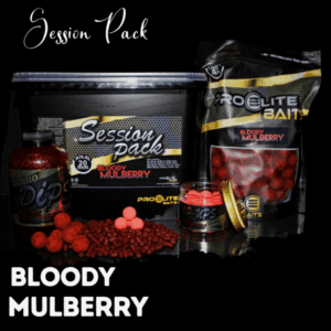 Pro Elite Baits Bloody Mulberry Gold Session Pack