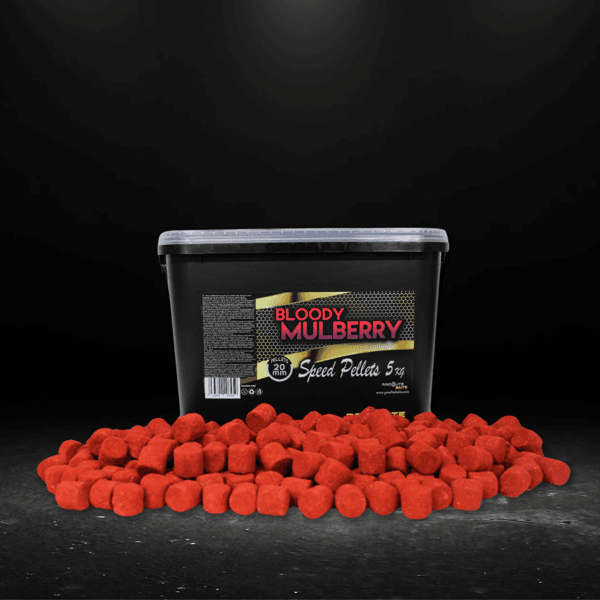 Pro Elite Baits Bloody Mulberry Gold Speed Pellets 5kg