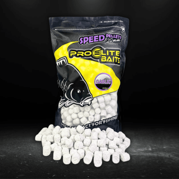 PRO ELITE SPEED PELLETS GARLIC Pro Elite Baits Speed Pellets Garlic 20mm 4,5kg