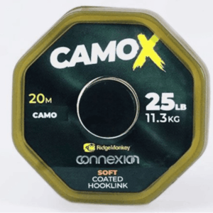 RidgeMonkey Connexion CamoX Soft Coated Hooklink 25lb