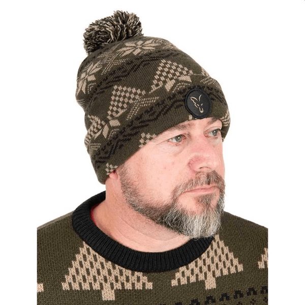 Fox Festive Bobble Hat