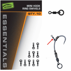 Fox Edges Mini Hook Ring Swivels