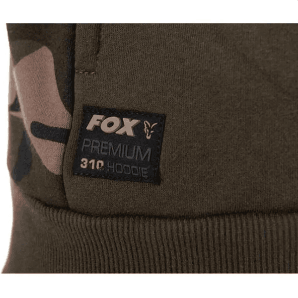 FOX PULLOVER 310 HOODY KHAKI CAMO 4 Fox Pullover Premium 310 Hoddy Khaki/Camo