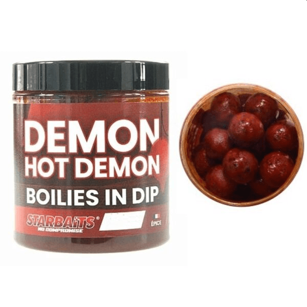 StarBaits Hot Demon Boilies In Dip 20mm