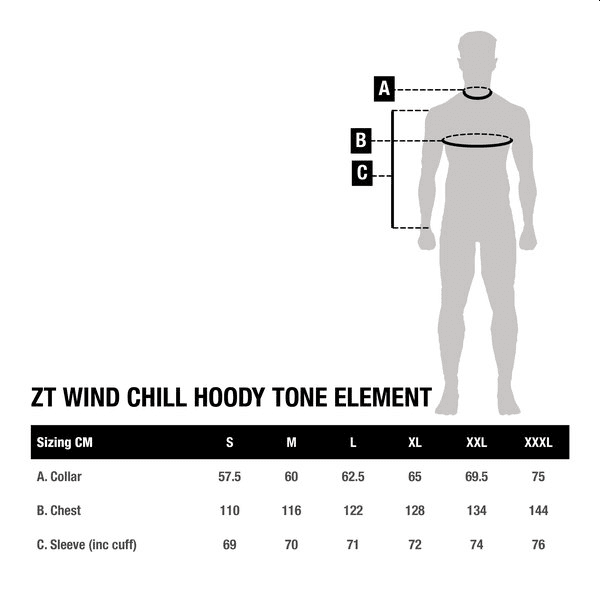 NASH ZERO TOLERANCE TWO TONE HOODY 8 Nash ZT Wind Chill Hoody Two Tone Element