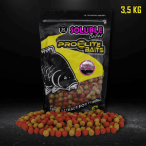 Pro Elite Baits Boilie Soluble Banana-Strawberry 20mm