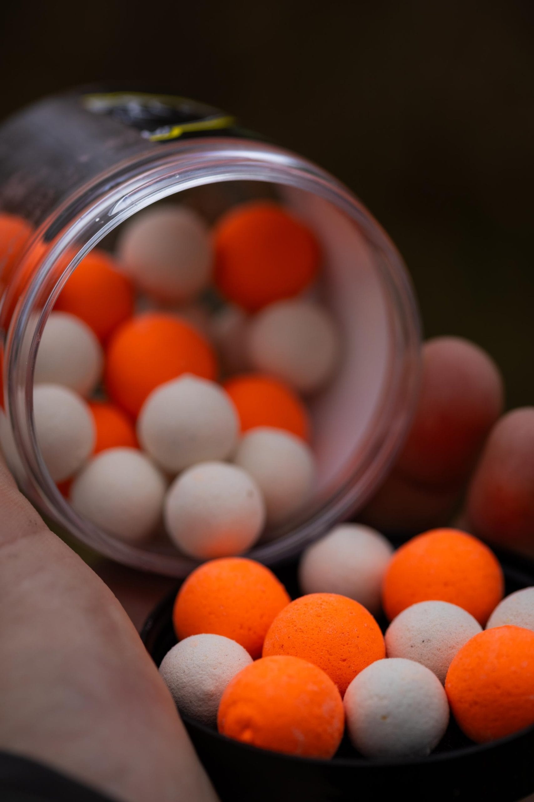 PRO ELITE POPUP MELON PEACH 2 Pro Elite Baits Melón Peach Fluoro Pop-up 14/20mm