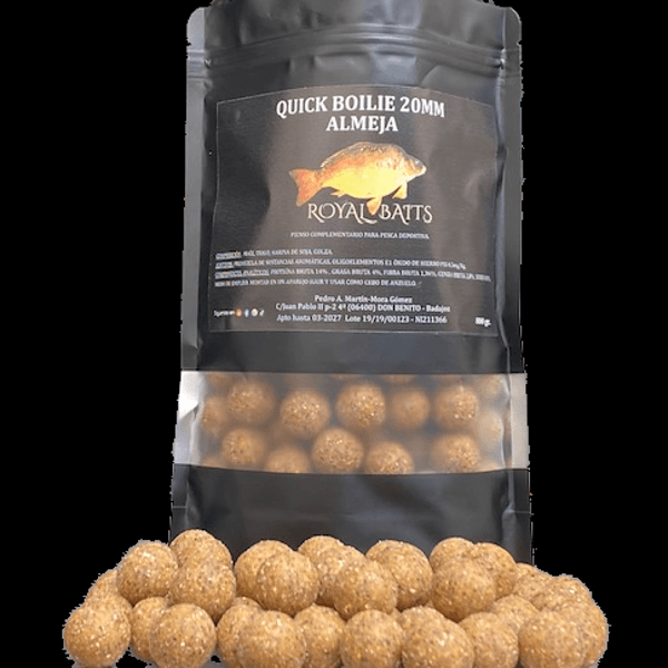 ROYAL BAITS BOILIE ALMEJA 2 Royal Baits Boilie Quick Almeja 20mm