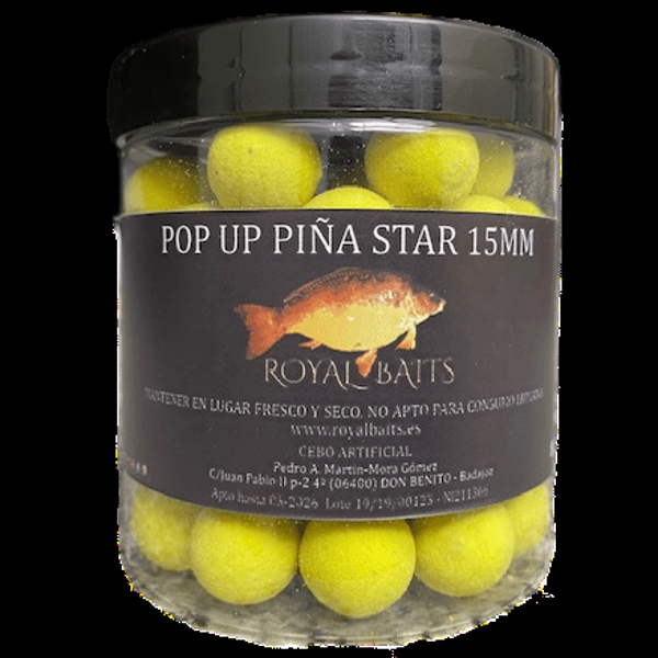 Royal Baits Pop-up Quick Piña Star 15mm