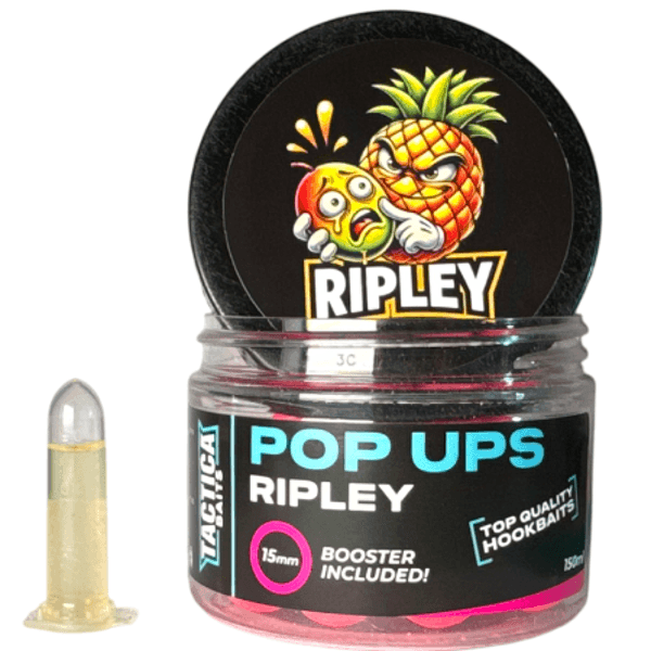 Tactica Baits Ripley Pop-up 15mm Rosa