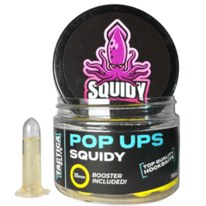 Tactica Baits Squidy Pop-up 15mm Amarillo