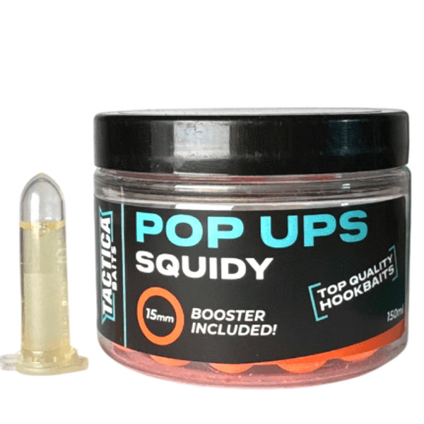 Tactica Baits Squidy Pop-up 15mm Naranja