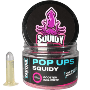 Tactica Baits Squidy Pop-up 15mm Rosa