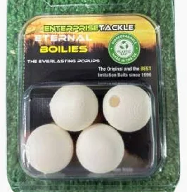 Enterprise Tackle Imitación Pop-up Boilie Blanco 18mm