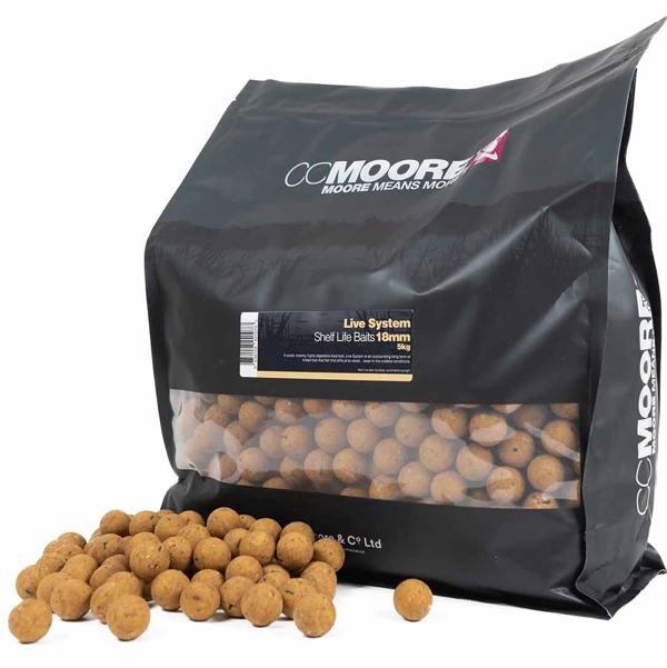 CC Moore Live System Boilies