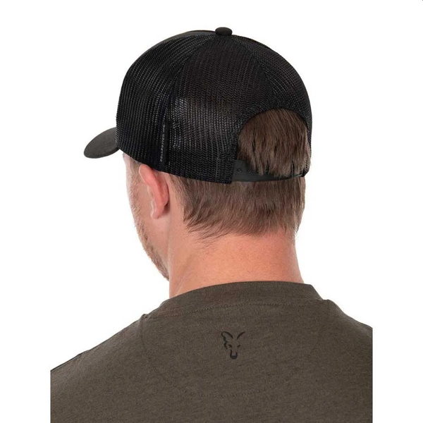 Fox Collection Baseball Cap Black-Orange