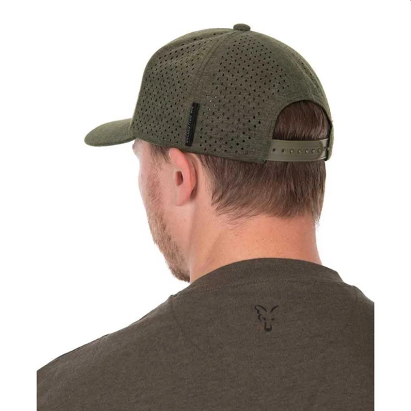 FOX BASEBALL CAPS GREEN BLACK 1