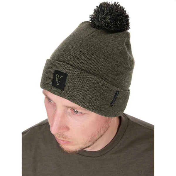 FOX BOBBLE HATS GREEN BLACK 3