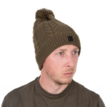 Fox Khaki Knitted Bobble