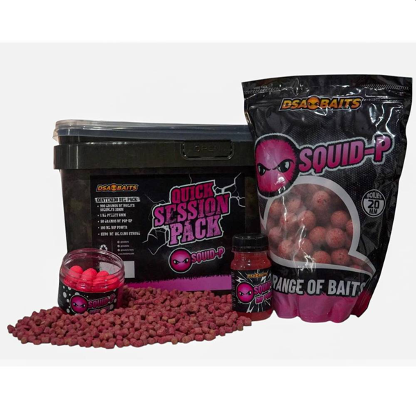 DSA Baits Quick Session Pack Squid-P