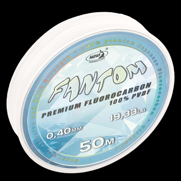 KATRAN FANTOM 0,40 Katran Fishing Line Fluorocarbon FANTOM 0.40mm 50mt
