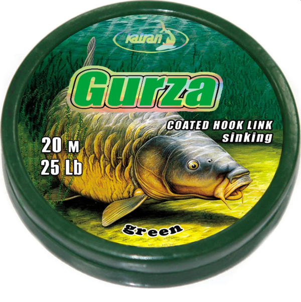 KATRAN GURZA Katran Fishing Line Coated braided hook links GURZA 25lb 20m