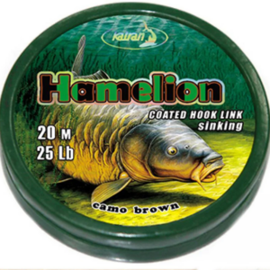 Katran Fishing Line Coated braided hook links HAMELION 25lb 20m