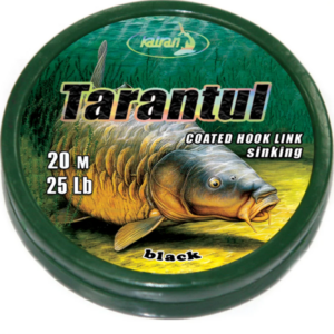 Katran Fishing Line Coated braided hook links TARANTUL 25lb 20m