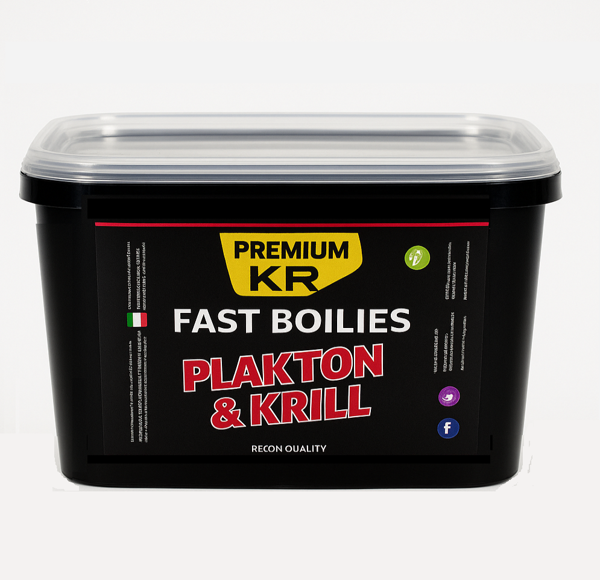 Krom Quality Plakton Krill Boilie Soluble 20mm 3kg