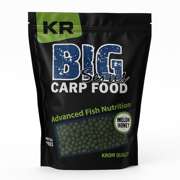 Krom Quality Big Series Pellets Melón Honey 8mm 2.5kg