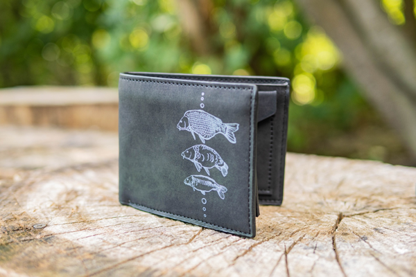 GIANTS BLACK WALLET THREE CARPS 4 GIANTS BLACK WALLET THREE CARPS 4