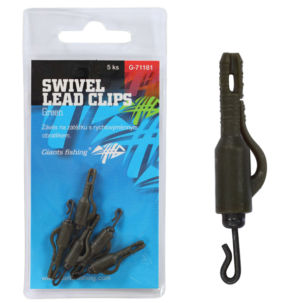 GIANTS SWIVEL LEAD CLIPS Giants Fishing Swivel Lead Clips