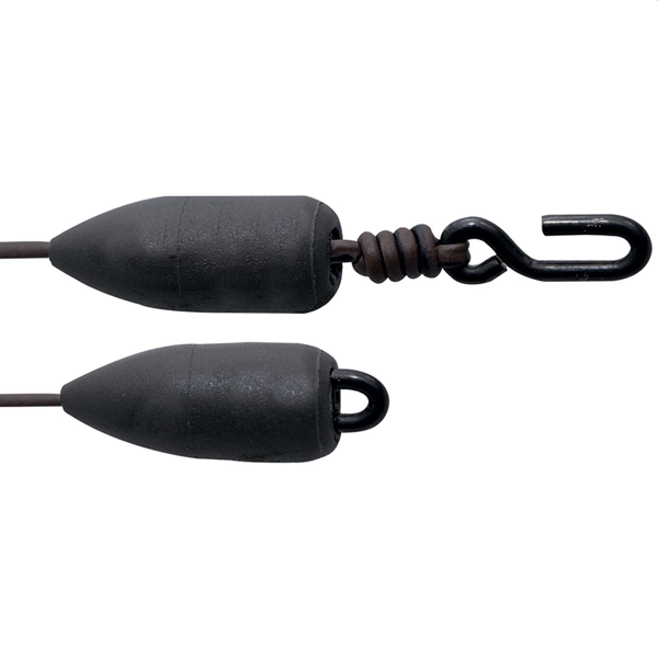 ESP Ronnie Clips and Tungsten Sleeve Camo Green 0.3g