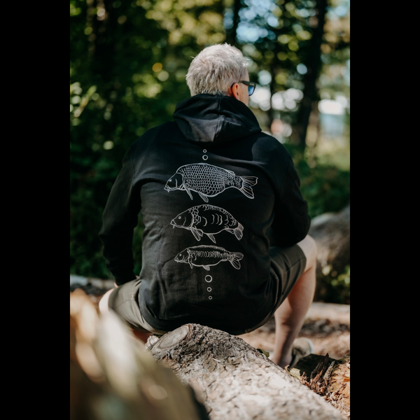 GIANTS SUDADERA NEGRA THREE CARPS 3