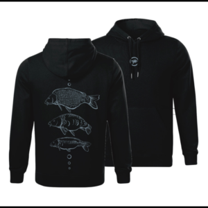Giants Fishing Sudadera Negra Three Carps