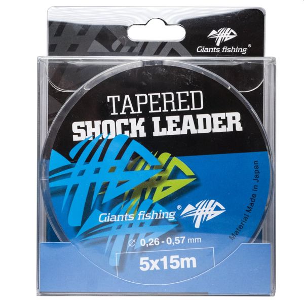 GIANTS TAPERED SHOCK LEADER 1 Giants Fishing Tapered Shock Leader