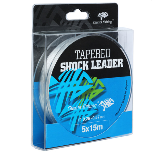 GIANTS TAPERED SHOCK LEADER Giants Fishing Tapered Shock Leader