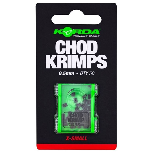 KORDA CHOD KRIMPS Korda Chod Krimps X Small 0.5mm