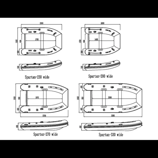 SPARTAN BOATS WIDE 270 7 SPARTAN BOATS WIDE 270 7
